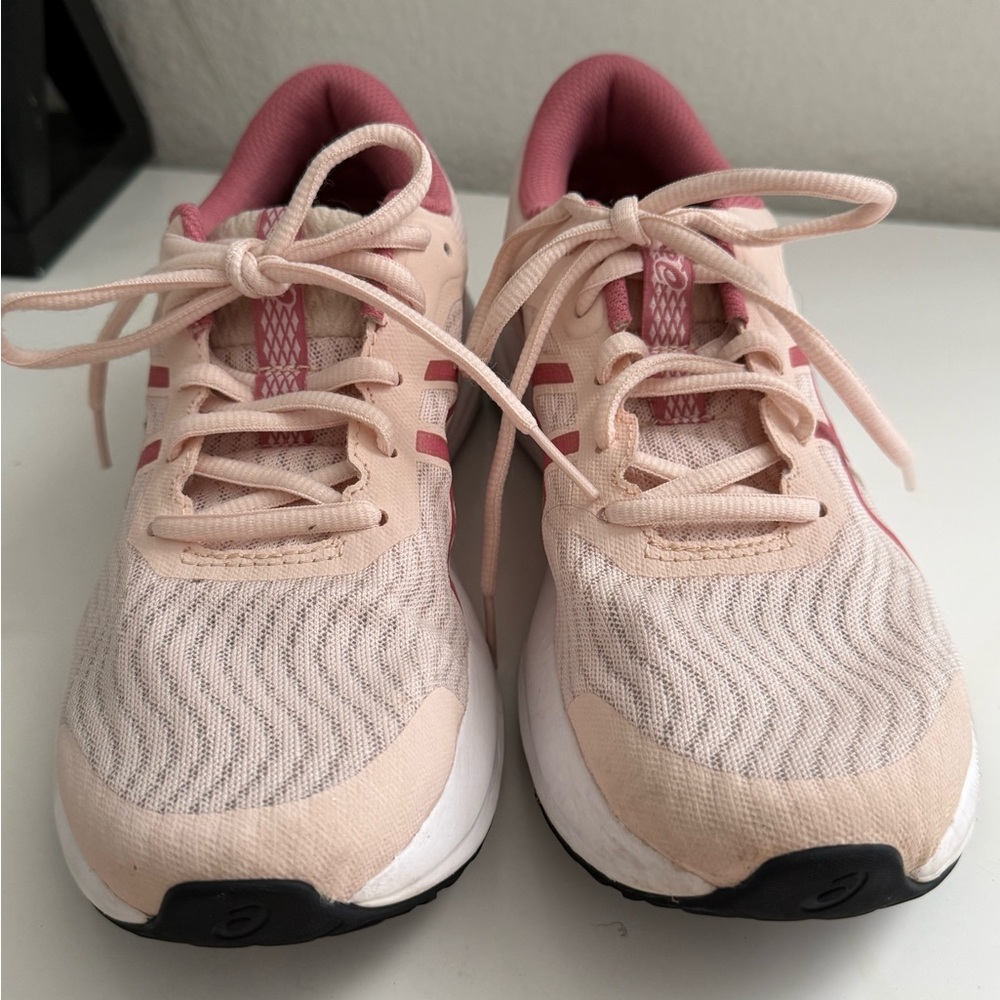 ASICS Women's Athletic Shoes in Pink and White - Picture 6 of 8
